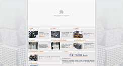 Desktop Screenshot of mzpromet.net